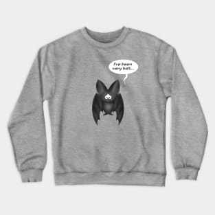 confessions of a sad bat Crewneck Sweatshirt